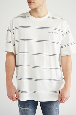 T-shirt - Bleu marine et écru