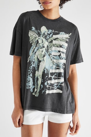 T-shirt Nirvana - Noir