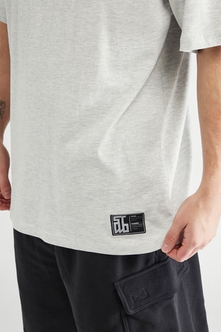 T-shirt - Gris clair chiné