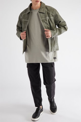 T-shirt oversize - Gris