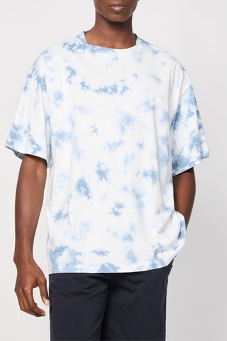 T-shirt tie and dye - Blanc