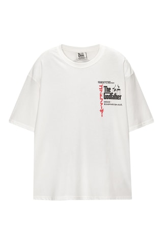 T-shirt The Godfather - Blanc et noir