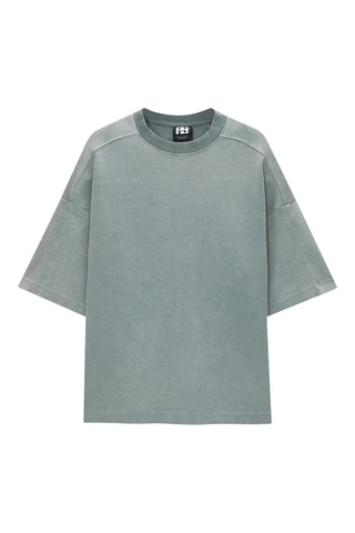 T-shirt - Kaki chiné