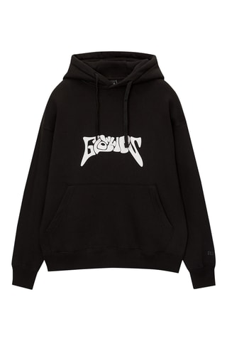 Sweat à capuche - Noir et blanc