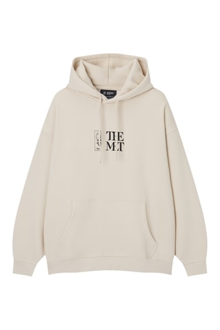 Sweat à capuche - Beige