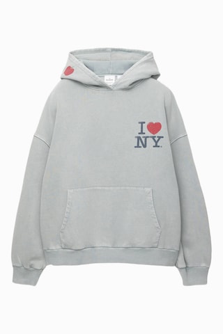 Sweat à capuche - Gris clair