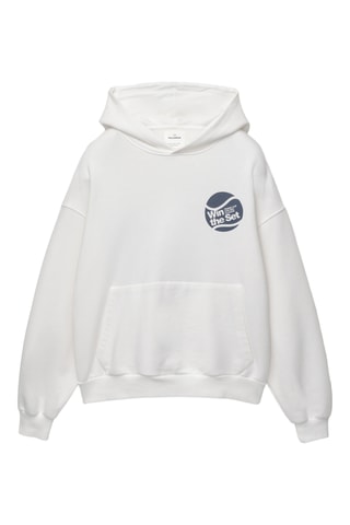 Sweat à capuche - Blanc