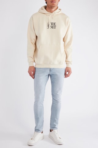 Sweat à capuche - Beige