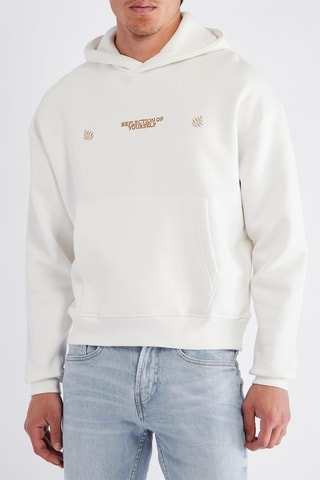 Sweat à capuche - Blanc