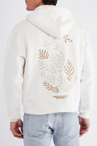 Sweat à capuche - Blanc