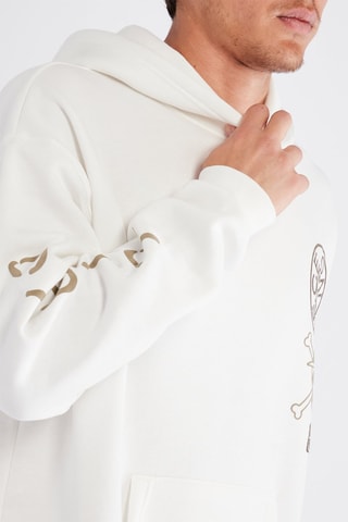 Sweat à capuche - Blanc