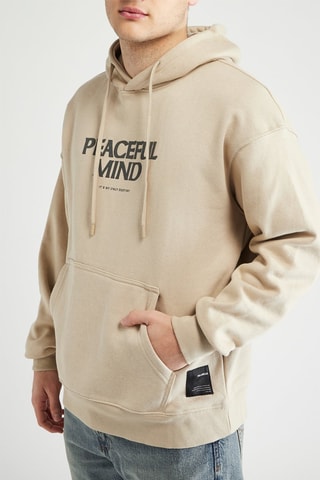 Sweat à capuche - Beige