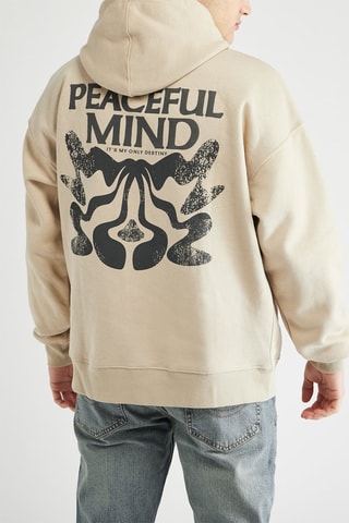 Sweat à capuche - Beige