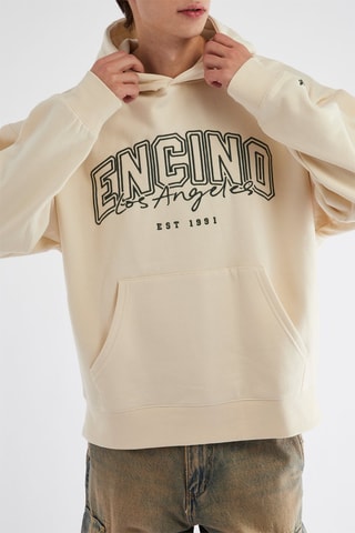 Sweat à capuche - Beige