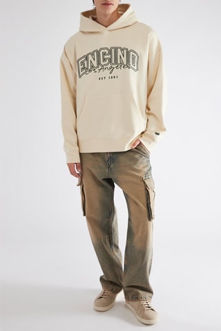 Sweat à capuche - Beige