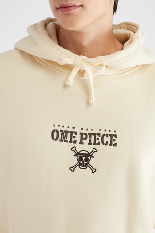Sweat Monkey D.Luffy One Piece - Blanc