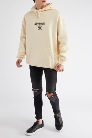 Sweat Monkey D.Luffy One Piece - Blanc