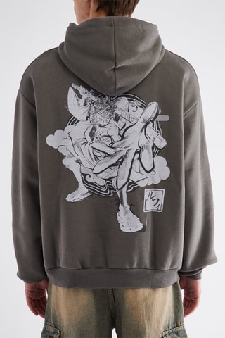 Felpa Luffy One Piece - Grigio