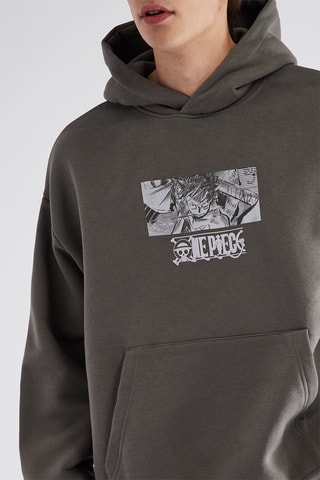 Felpa Luffy One Piece - Grigio