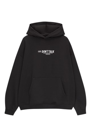 Sweat à capuche - Noir et blanc