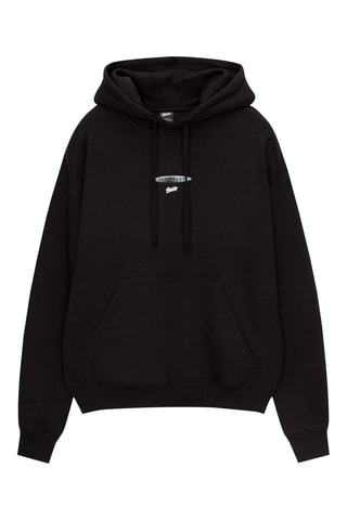 Sweat à capuche - Noir et gris clair