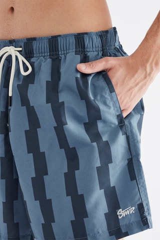 Short de bain - Bleu