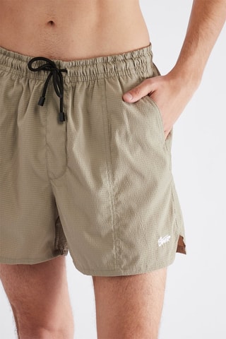Short de bain - Kaki