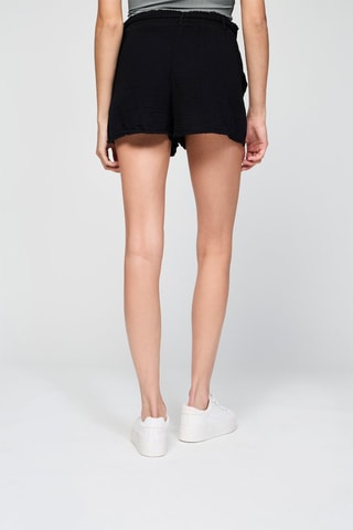 Short taille haute - Noir