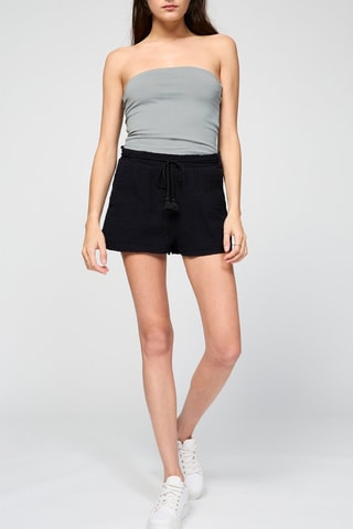 Short taille haute - Noir