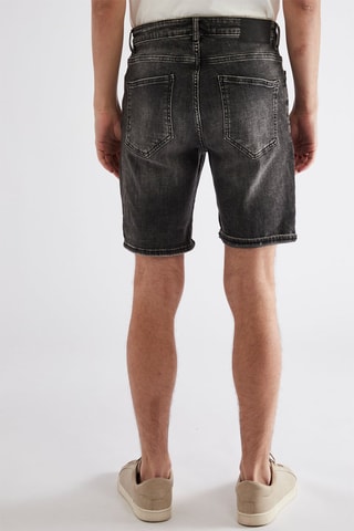 Bermuda en jean - Noir