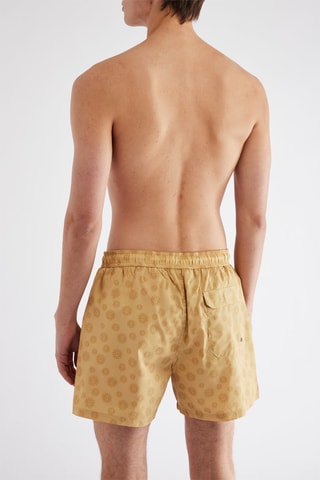 Short de bain - Jaune