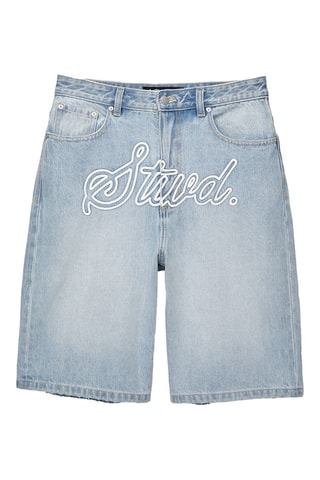 Bermuda en jean - Ciel