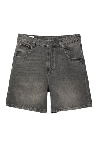 Bermuda en jean - Gris foncé