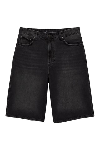 Bermuda en jean - Noir