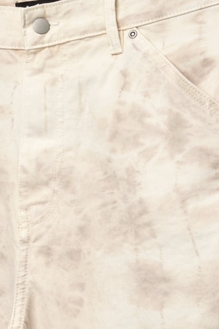 Bermuda tie and dye - Ecrù e taupe