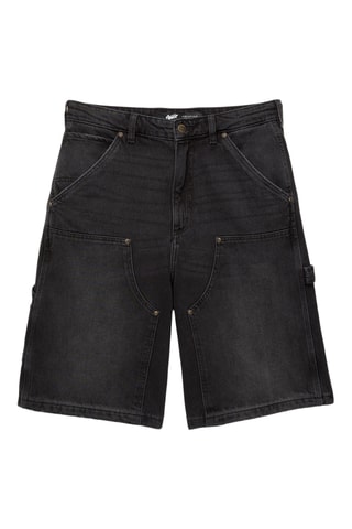 Bermuda en jean - Noir