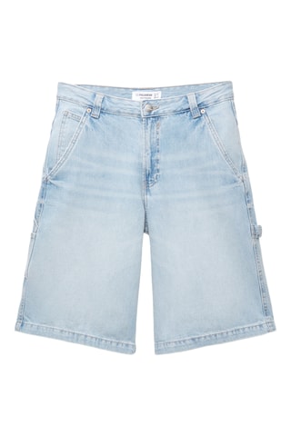 Bermuda en jean - Ciel