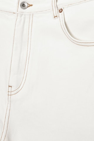 Bermuda en jean - Blanc