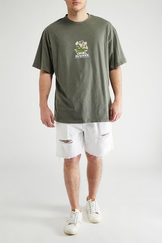 Bermuda en jean - Blanc