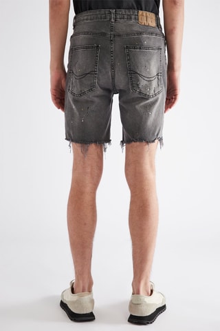 Bermuda en jean - Noir