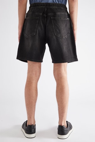 Bermuda en jean - Noir