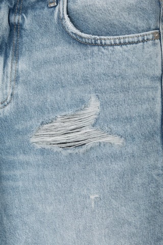 Bermuda droit en jean - Bleu clair