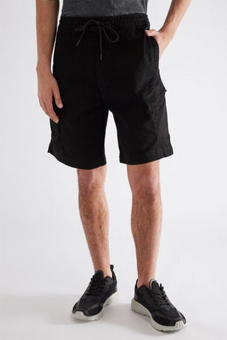 Bermuda en jean - Noir