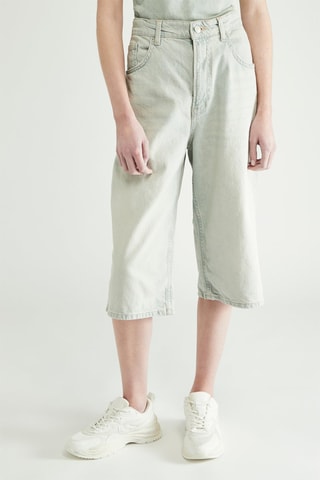 Bermuda lunghi oversize - Blu