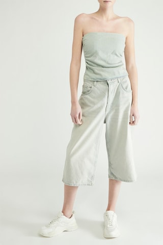 Bermuda lunghi oversize - Blu