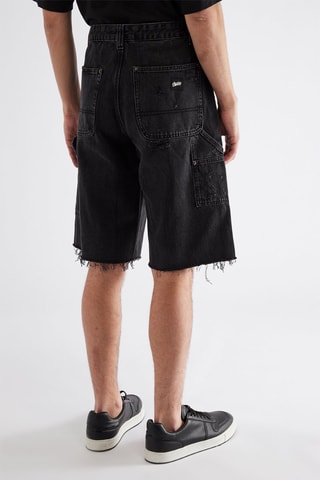 Bermuda en jean - Noir