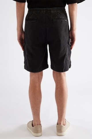 Bermuda en jean - Noir