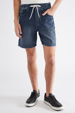 Bermuda en jean - Bleu foncé