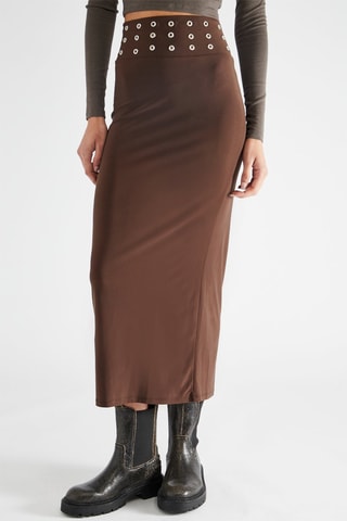 Jupe longue - Marron