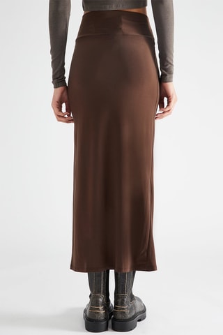 Jupe longue - Marron